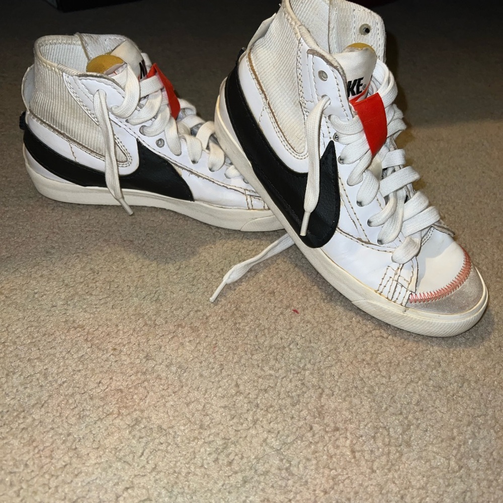 Nike Mega Swoosh High-Top Sneakers